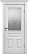 Дверь межкомнатная Авалон-16 витраж лувр