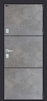 Дверь входная Porta M П50.П50 (AB-4) Dark Concrete/Angel