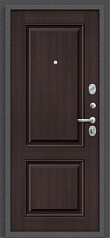 Дверь входная Porta S 104.К32 Антик Серебро/Wenge Veralinga