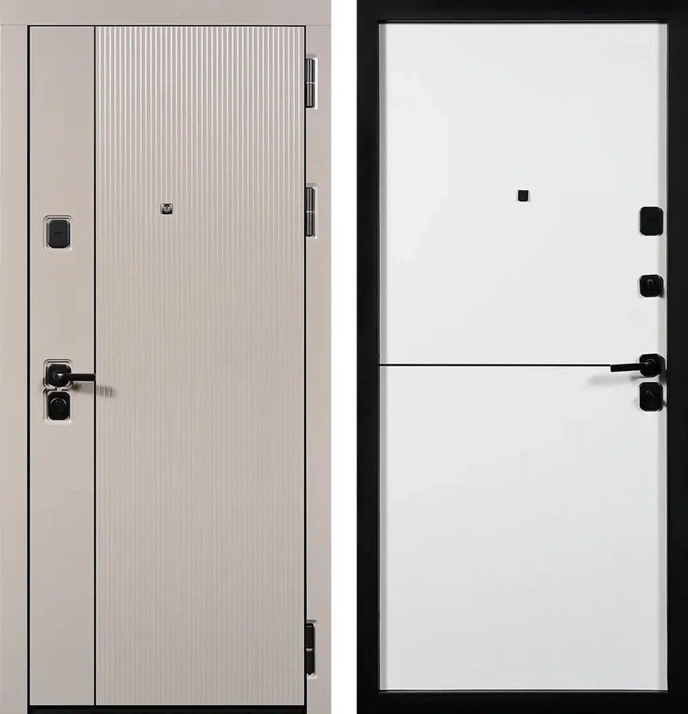 Стелс 3К90 горизонталь 1 ЮП-35 Латте (ZB855-2) - ЮП-33 ZB Белый