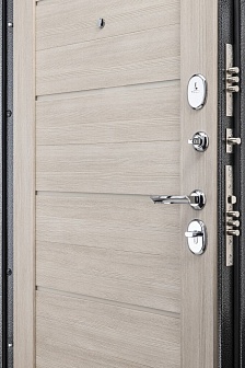 Дверь входная Porta S 104.П22 Антик Серебро/Cappuccino Veralinga