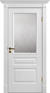 Дверь межкомнатная Авалон-8 витраж версаль
