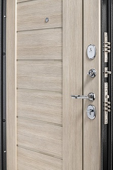 Дверь входная Porta S 109.П29 Антик Серебро/Cappuccino Veralinga