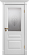 Дверь межкомнатная Авалон-8 витраж лувр
