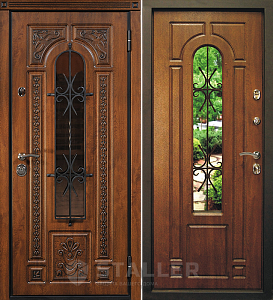 Дверь входная Лацио Дуб золотой